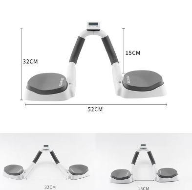Équipement Abdominaux & Push-Up avec Tablette Intégrée – Le sport intelligent à portée de main
